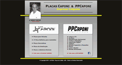 Desktop Screenshot of caponi.com.br